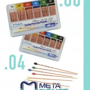 Punte o Coni Guttapercha 4-6% Meta